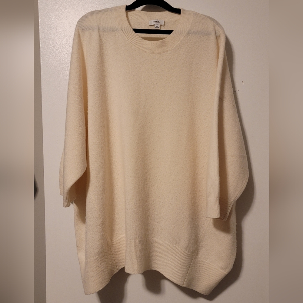 Vince Cream Cashmere Sweater